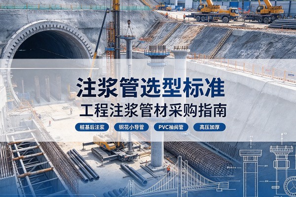 利通注浆管选型标准