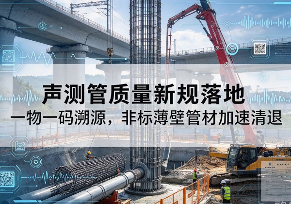利通声测管质量新规落地，一物一码溯源，非标薄壁管材加速清退